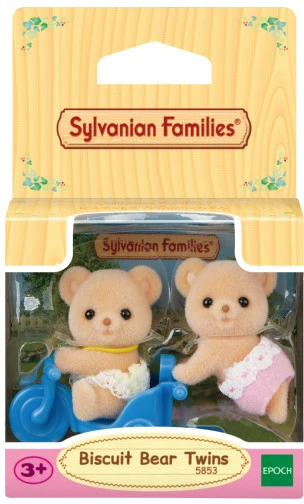 SYLVANIAN FAMILIES Sausaininiai meškučiai dvynukai