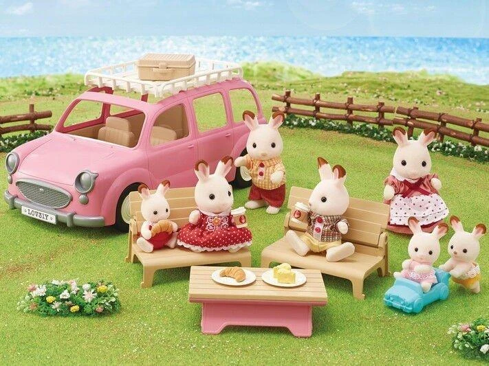 SYLVANIAN FAMILIES Šeimos iškylos automobilis