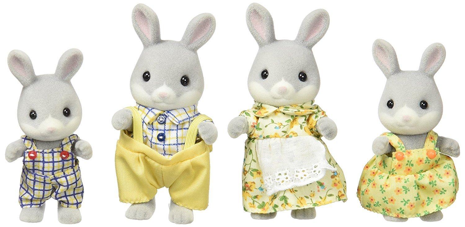 SYLVANIAN FAMILIES Šilkinių triušiukų šeimynėlė