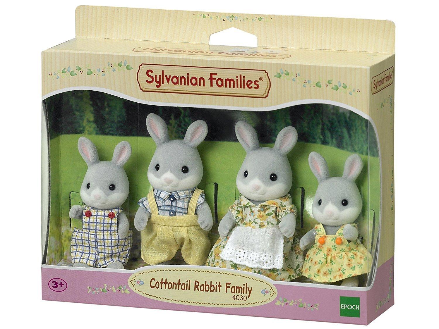SYLVANIAN FAMILIES Šilkinių triušiukų šeimynėlė