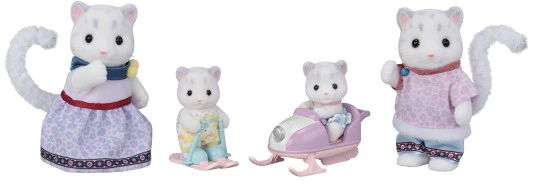 Epoch Figūrėlės sniego leopardų šeima Sylvanian Families