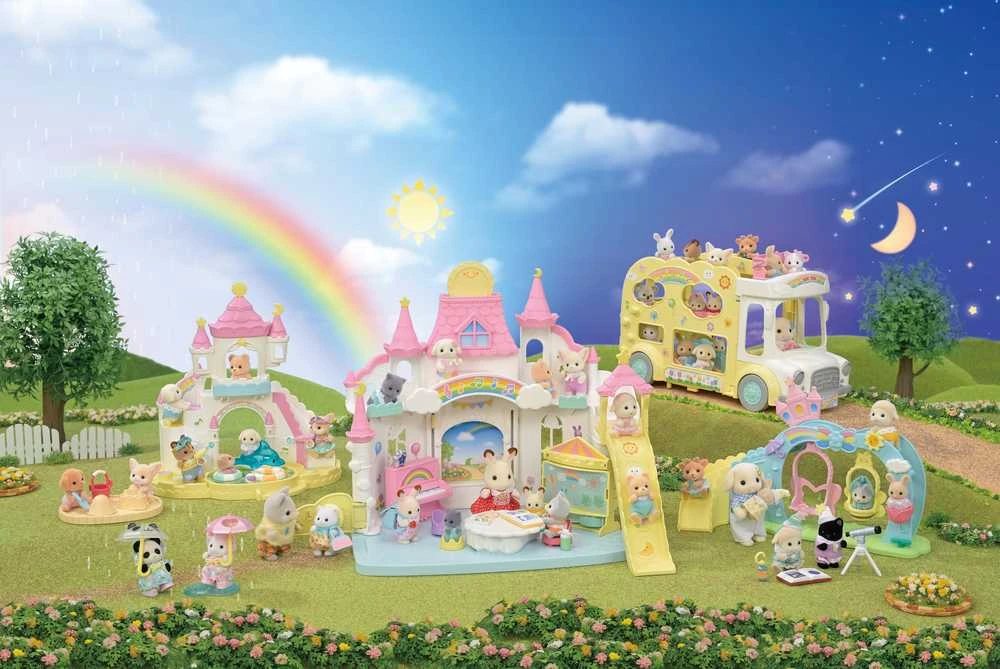 SYLVANIAN FAMILIES Vaikų darželis „Saulėta pilis“