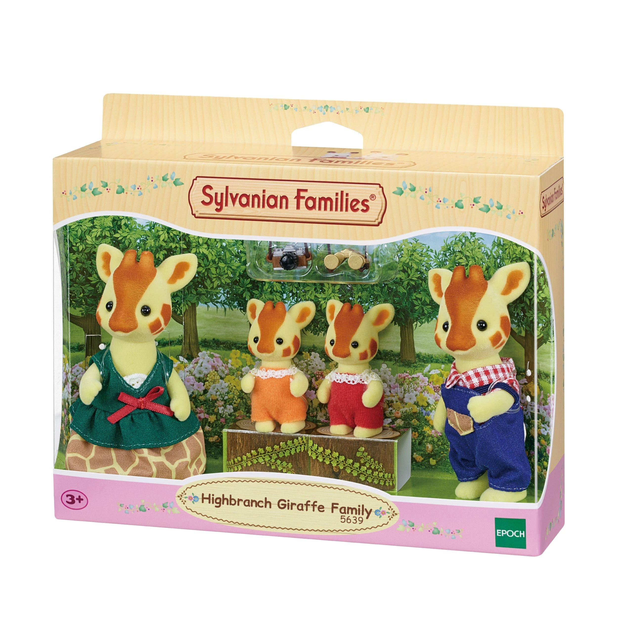 Sylvanian Families Žirafų šeimynėlė aprašymas - Prekės nuotrauka
