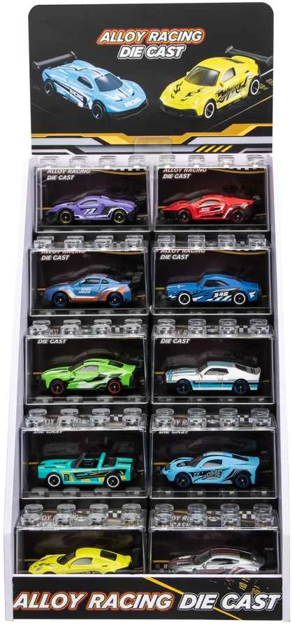 SZ TOYS Metalinis lenktyninis automobilis, 9 cm