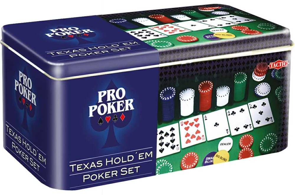 TACTIC Texas Hold´em Pokerio rinkinys