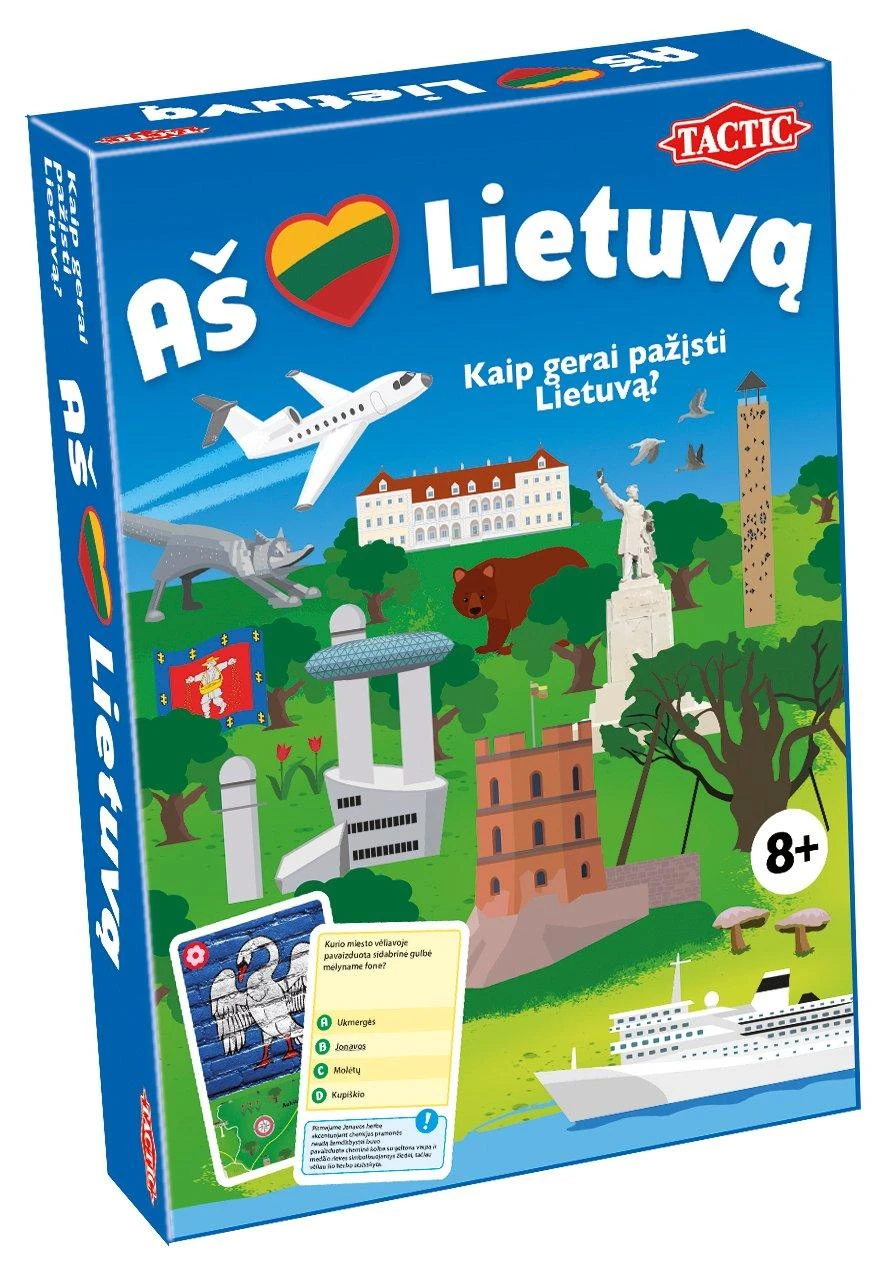 TACTIC Žaidimas „Aš myliu Lietuvą“