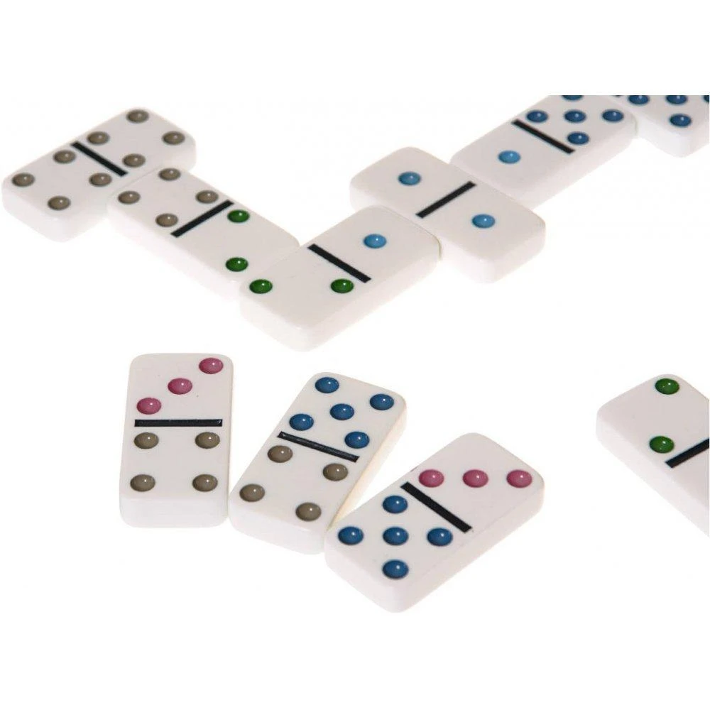 Tactic Stalo žaidimas „Domino Double 6"