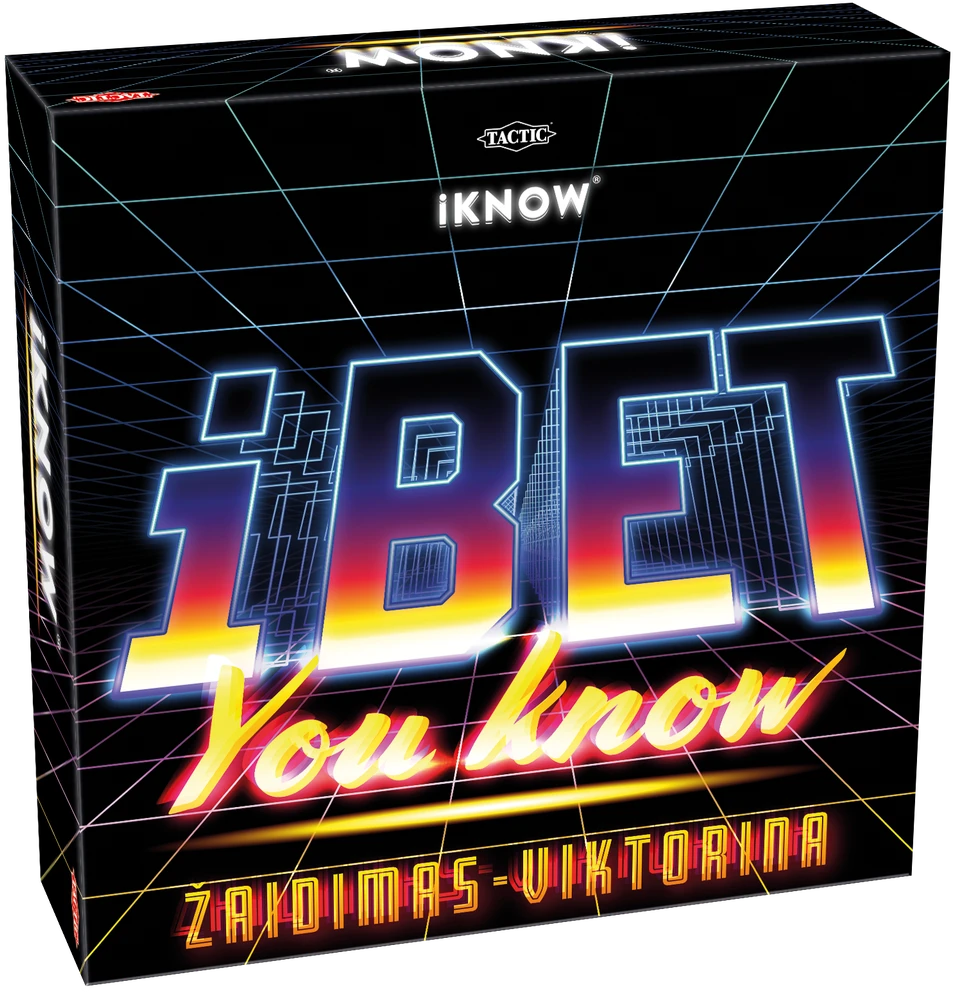 TACTIC Žaidimas „iKNOW iBET You Know“ (lietuvių k.)