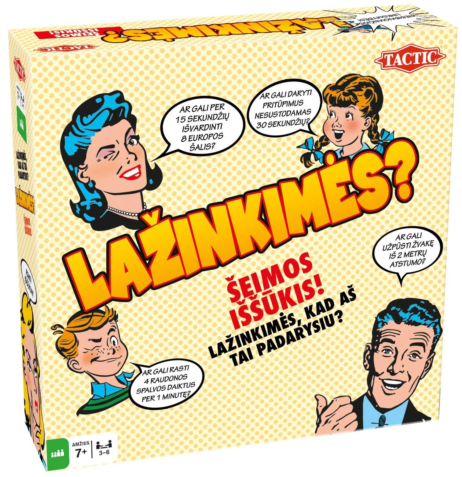 Tactic Stalo žaidimas - Lažinkimės? (Lietuviškas)