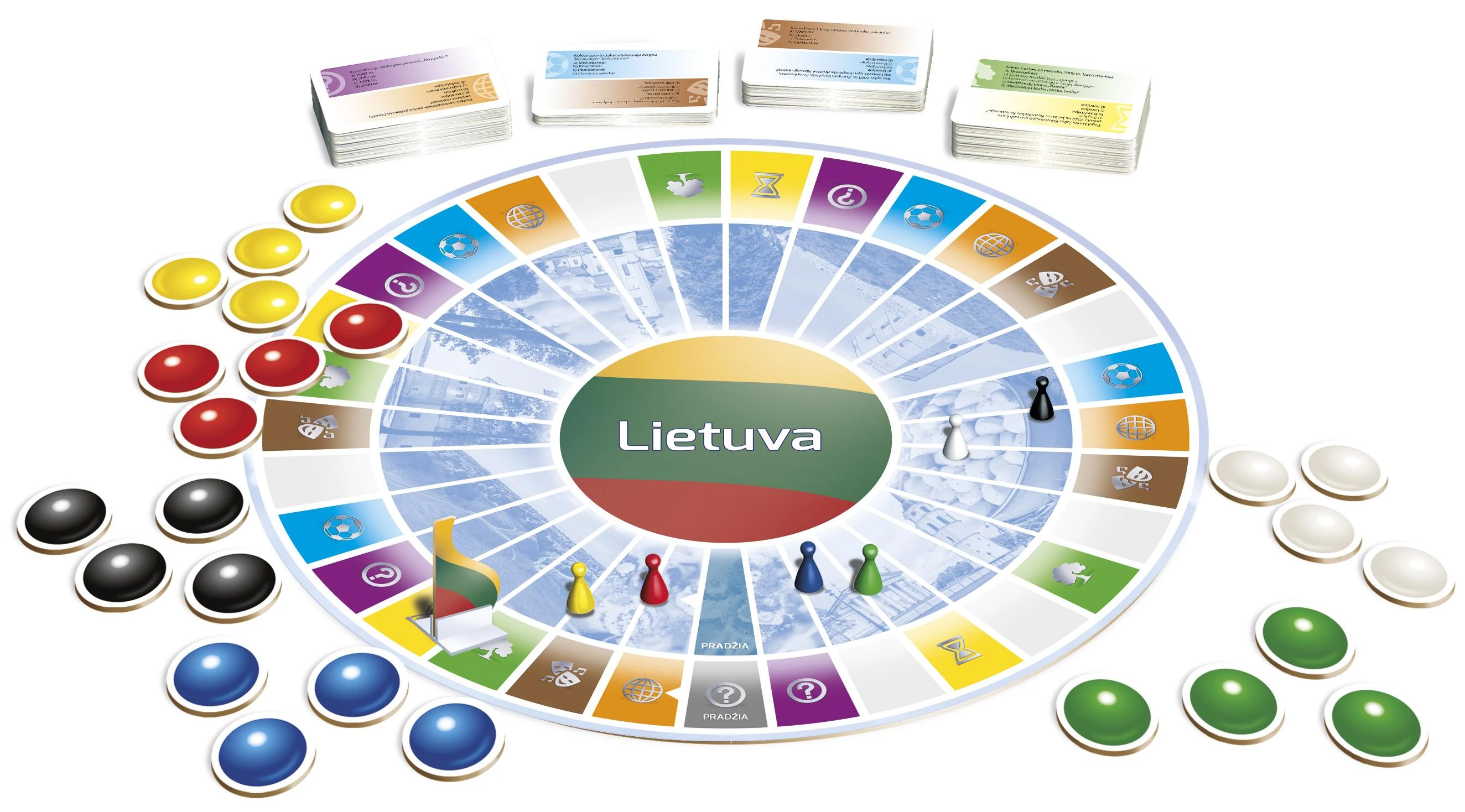 Tactic Stalo žaidimas „Lietuva“ (Lietuvių kalba) aprašymas - Prekės nuotrauka