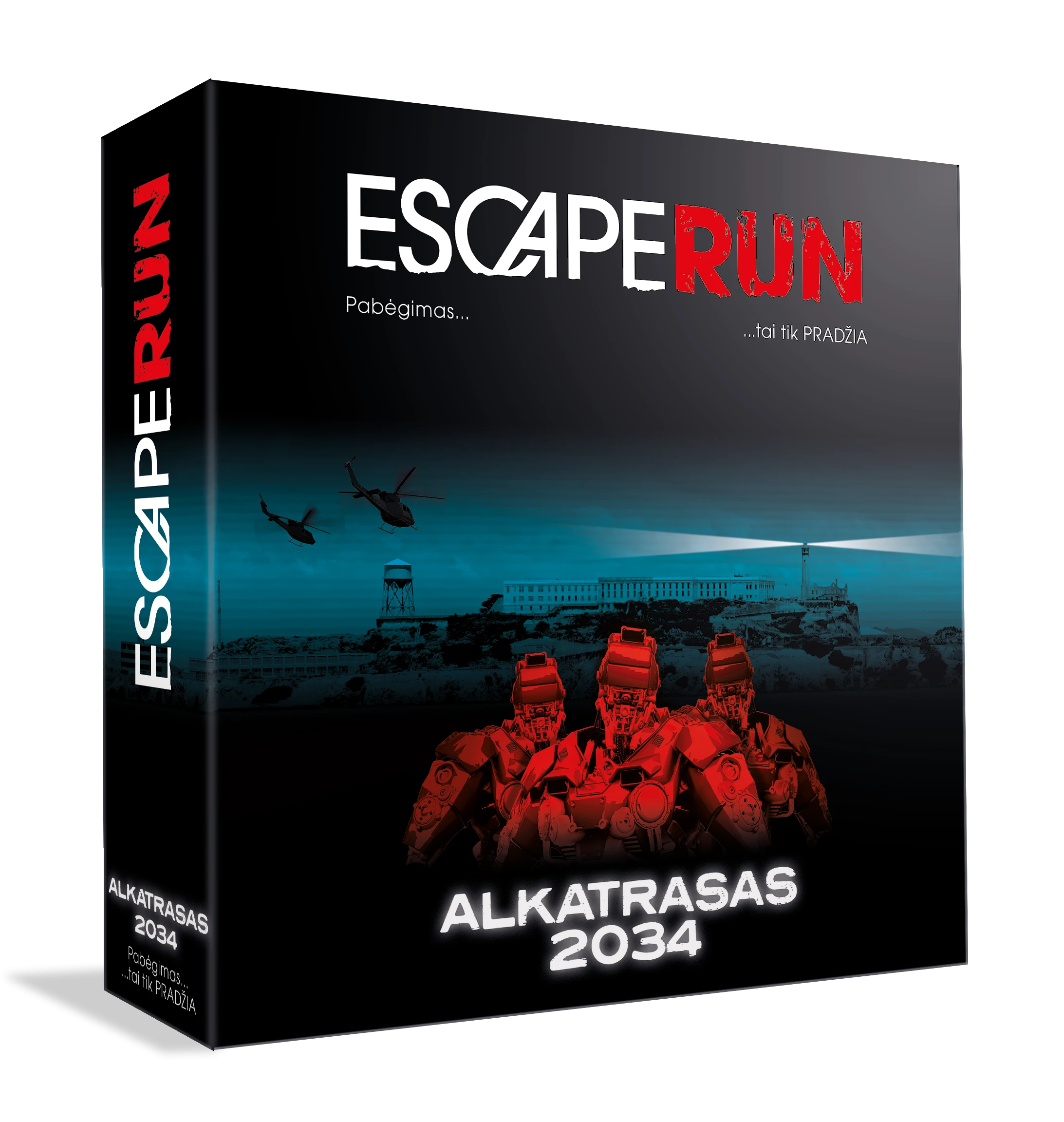 TACTIC Žaidimas „Pabėgimas iš Alkatraso 2034“