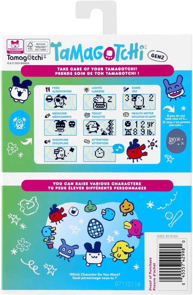TAMAGOTCHI Interaktyvus skaitmeninis augintinis "Fresh Strawberry"
