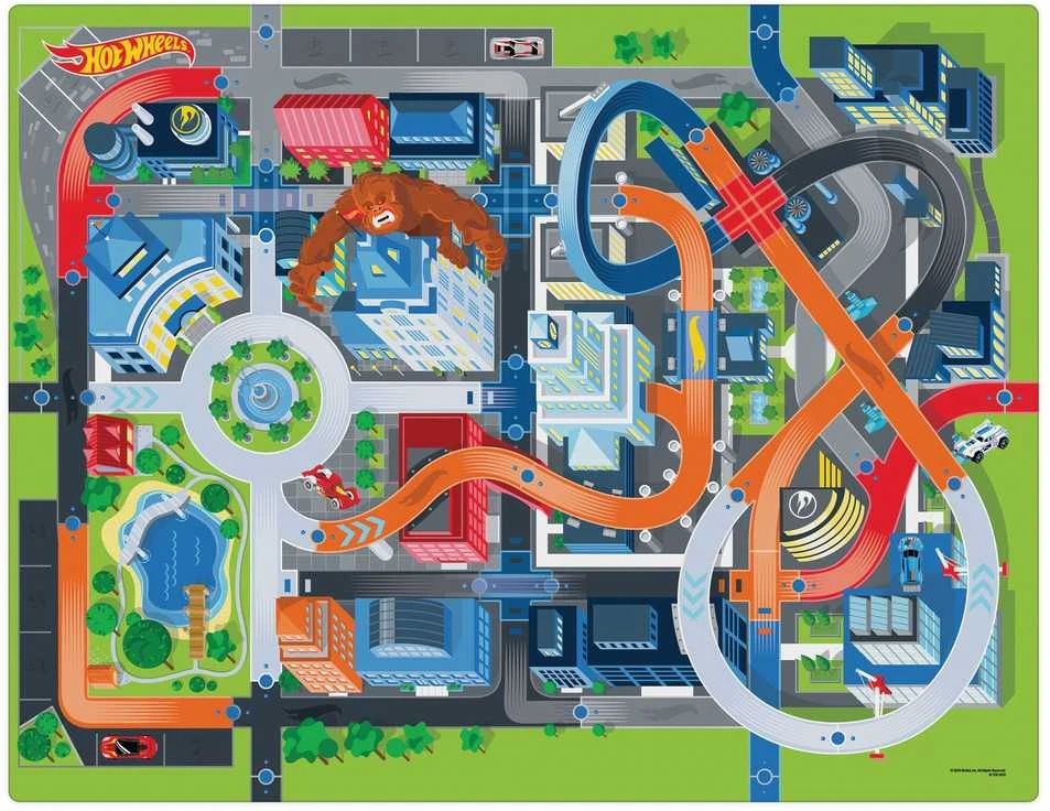 TCG HOT WHEELS Kilimėlis „Imaginmat“