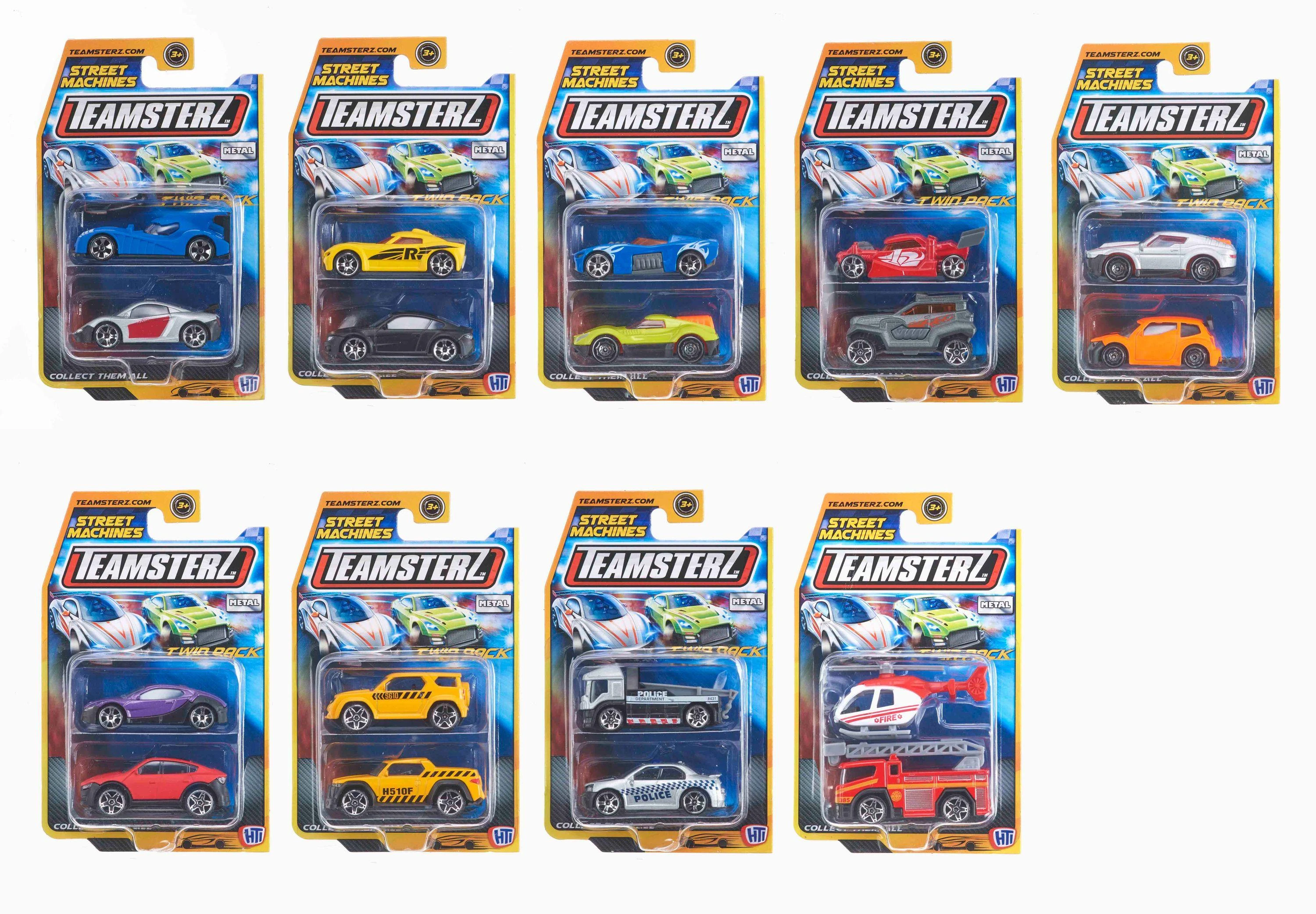 TEAMSTERZ Gatvės automobiliai, 2 vnt.