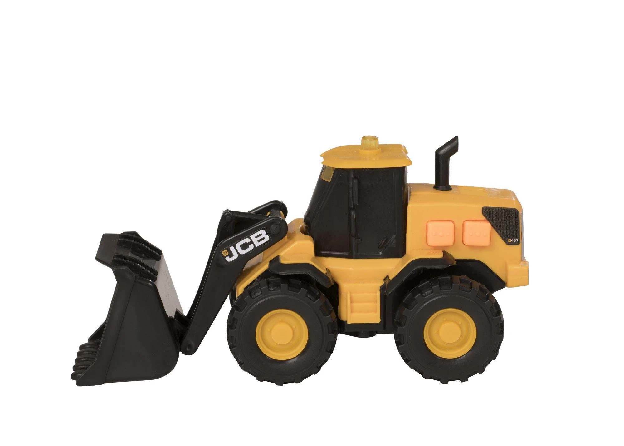 Mažas JCB krautuvas su šviesomis ir garsais