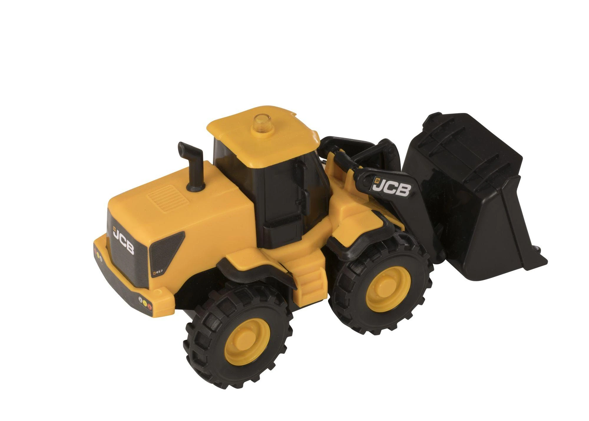 Mažas JCB krautuvas su šviesomis ir garsais