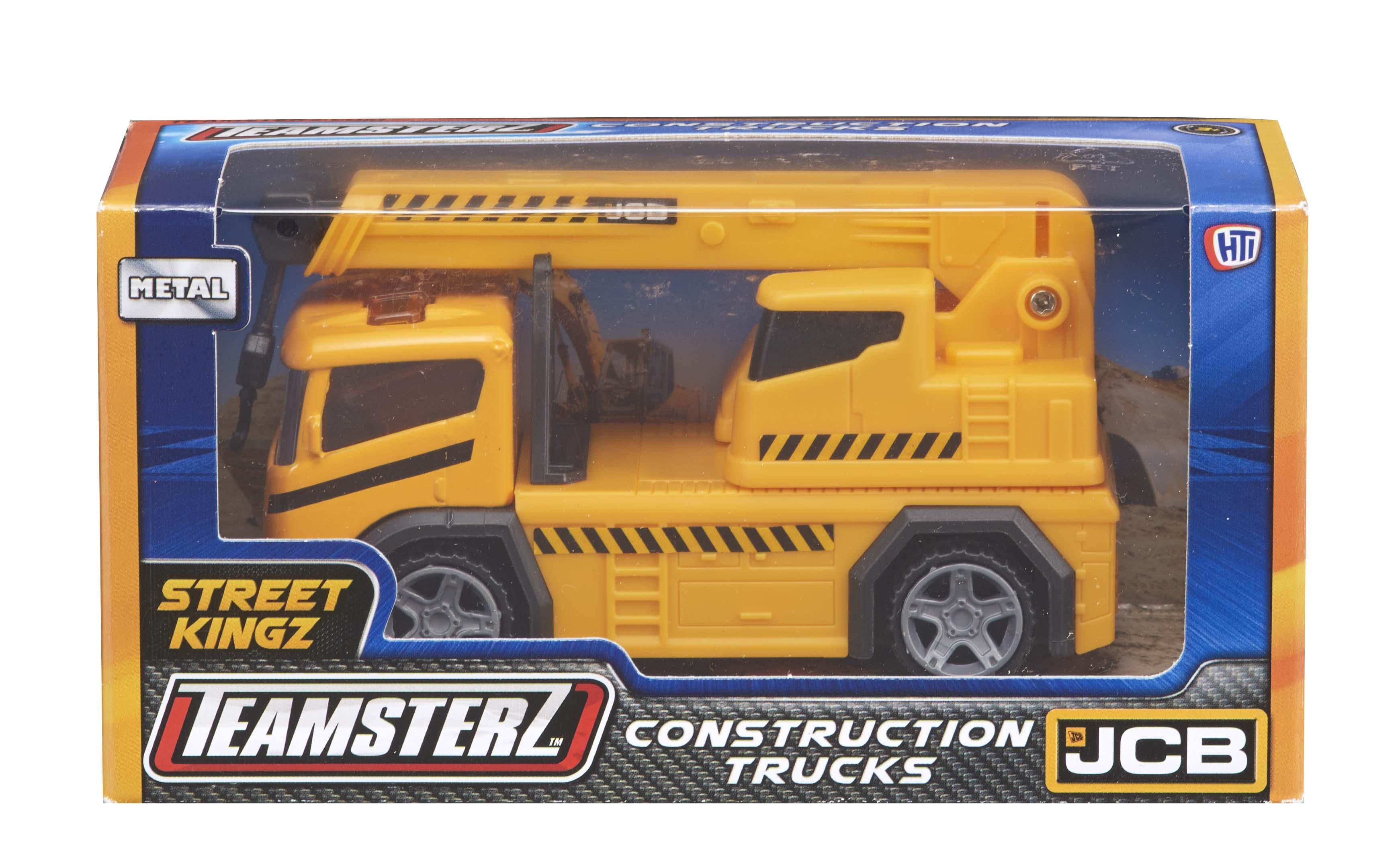 Teamsterz JCB statybinis automobilis, 10 cm