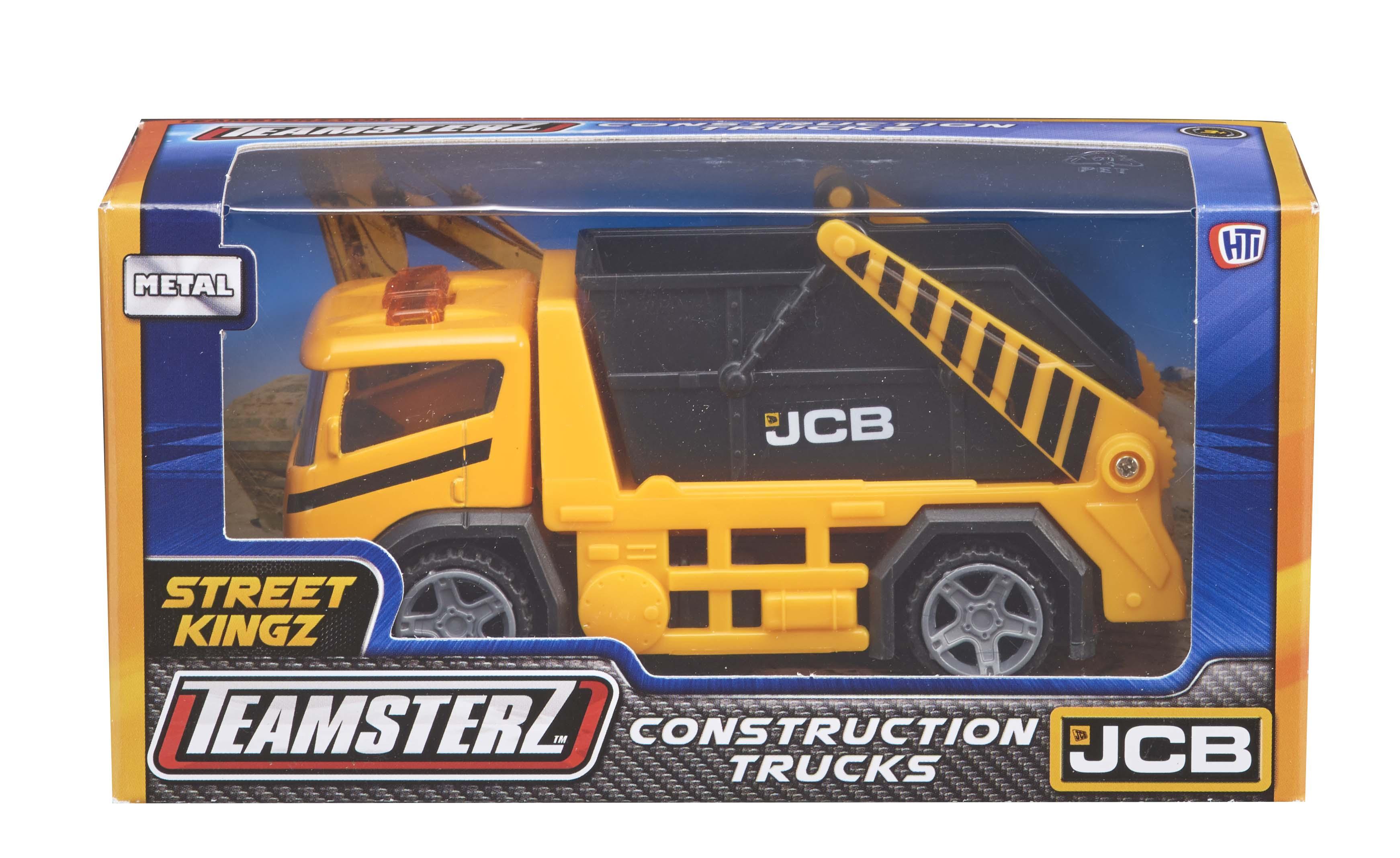 Teamsterz JCB statybinis automobilis, 10 cm