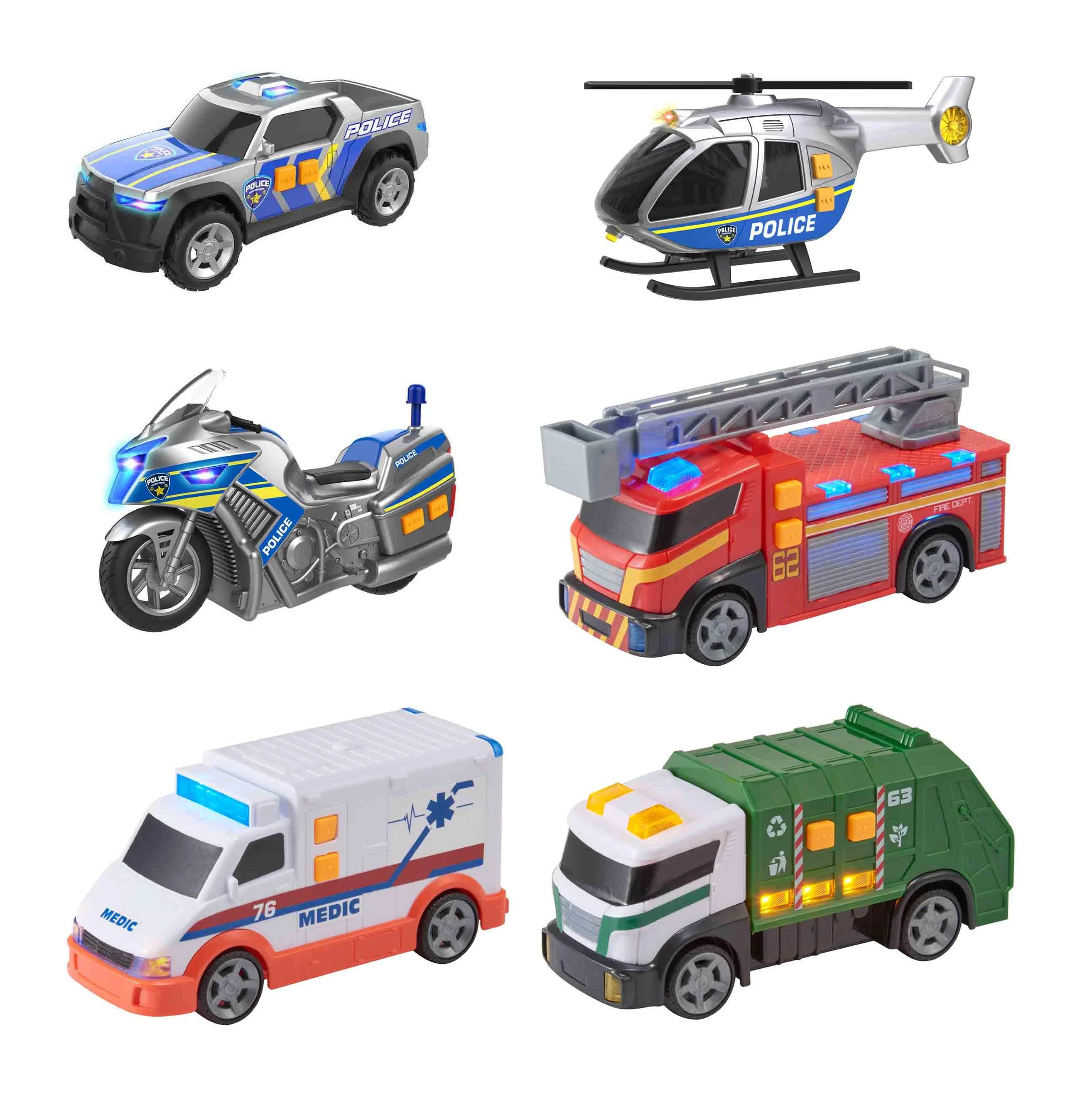 TEAMSTERZ Maža transporto priemonė su šviesomis ir garsais