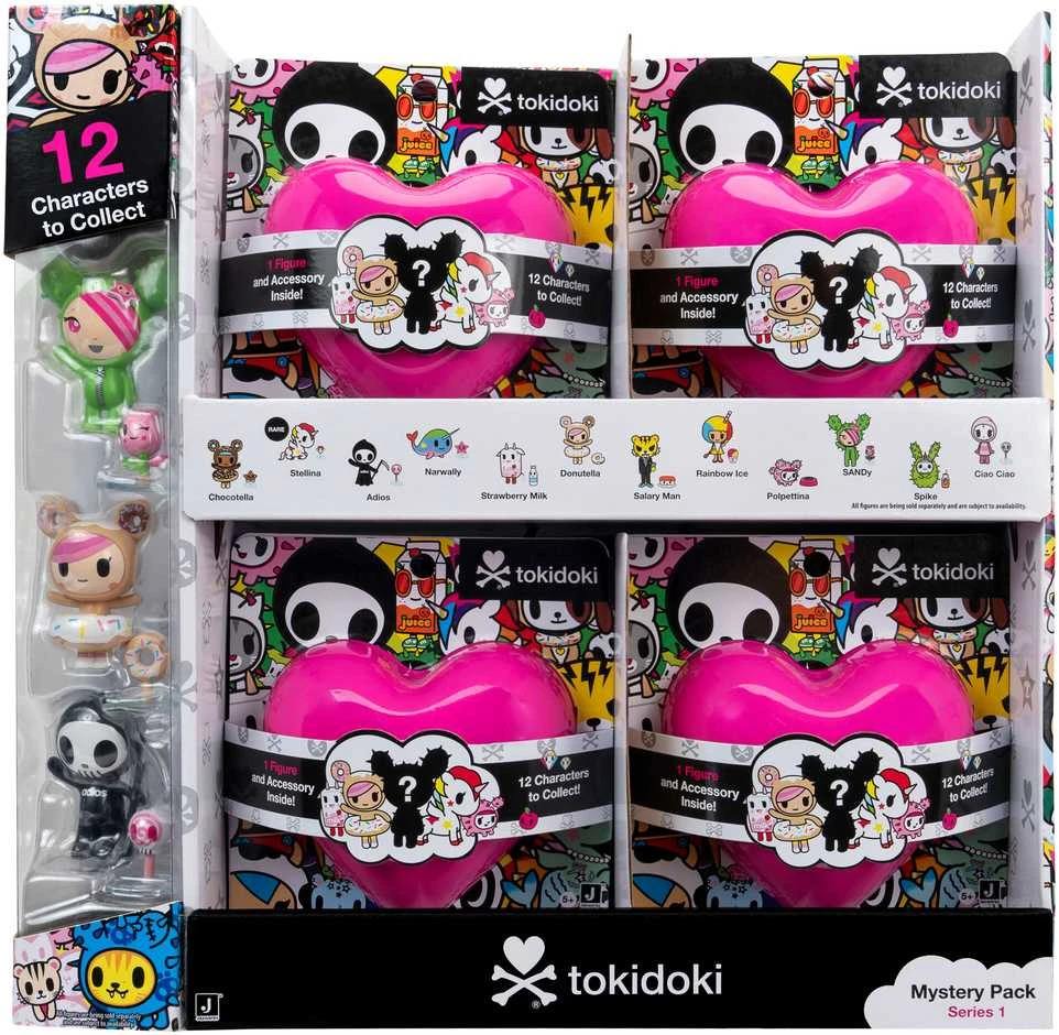 TOKIDOKI Figūrėlė ir aksesuaras, 5 cm