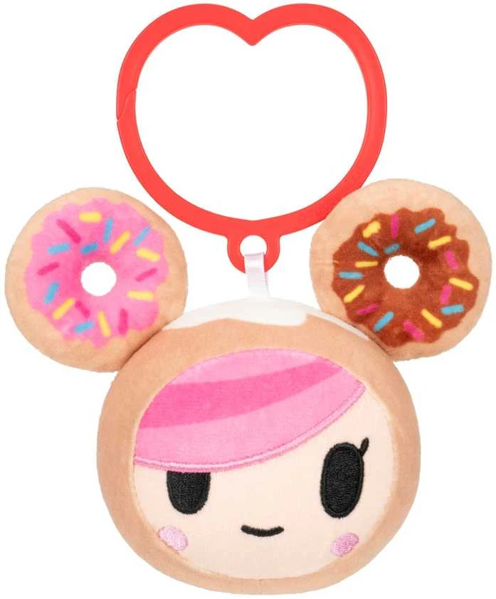 TOKIDOKI prisegamas pliušinis žaislas, 10 cm