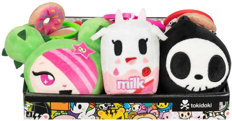 TOKIDOKI prisegamas pliušinis žaislas, 10 cm
