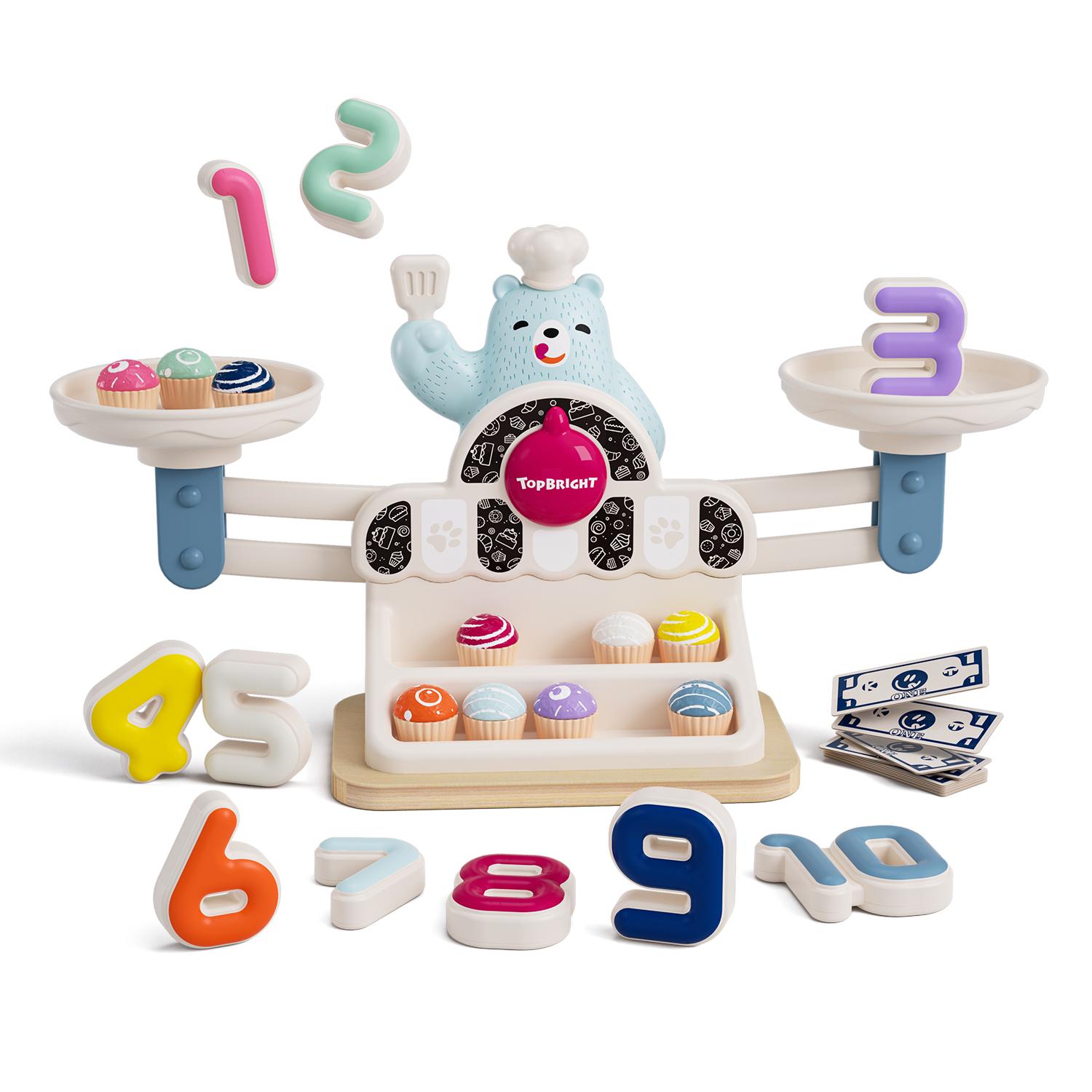 Top Bright Lavinimo žaislas TopBright Yummy Bear Scale 121089TB
