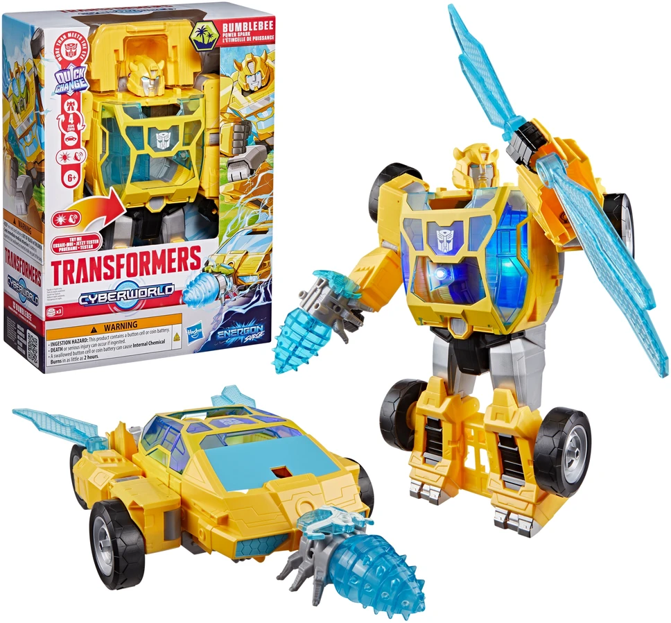 TRANSFORMERS Cyberverse figure Power spark Bumblebee 28cm