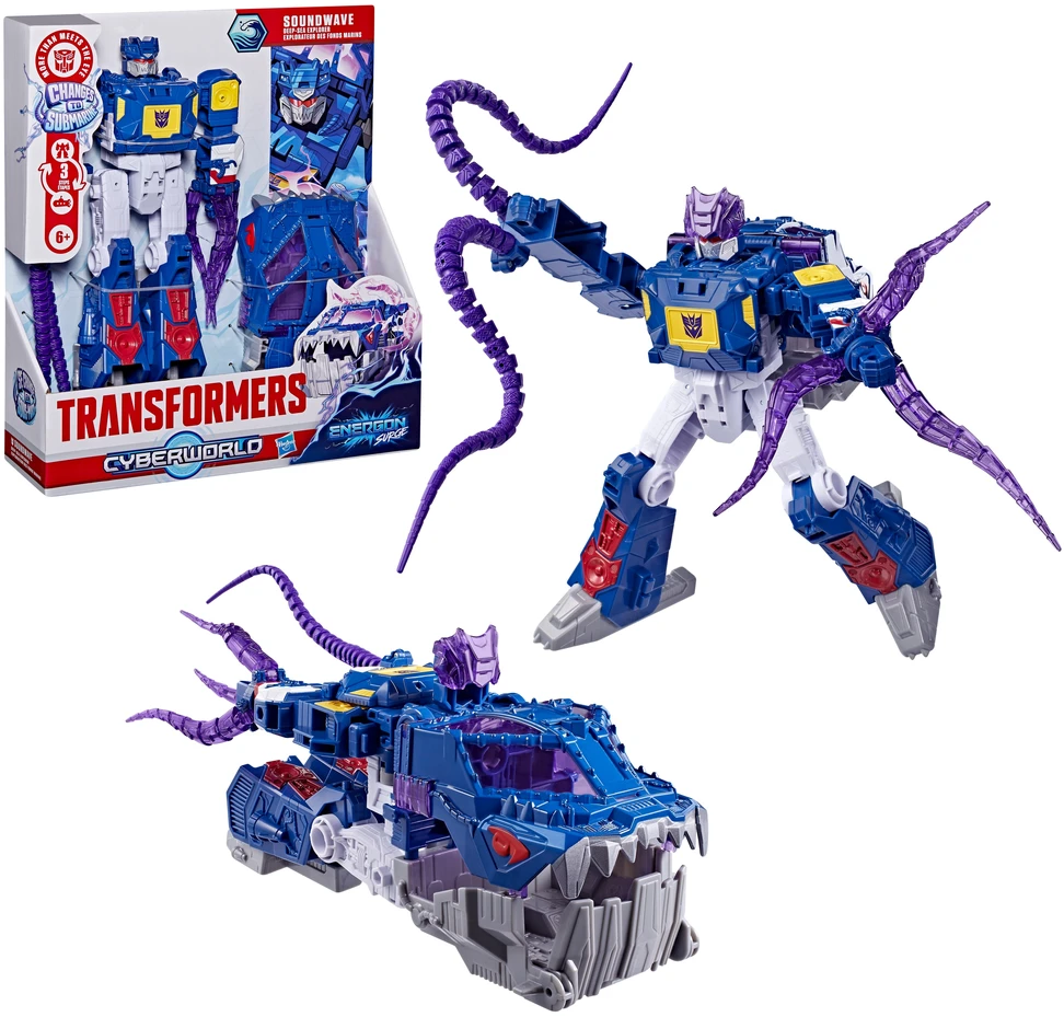 TRANSFORMERS CYBERVERSE Transformeris „Gelmių tyrinėtojas“, 22,5 cm