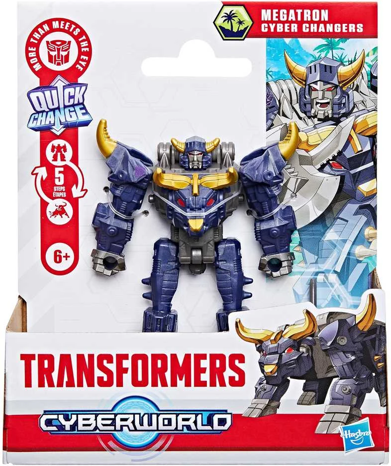 TRANSFORMERS TRANSFORMERIAI Cyberworld Figūrėlė Cyber Changers, 10 cm