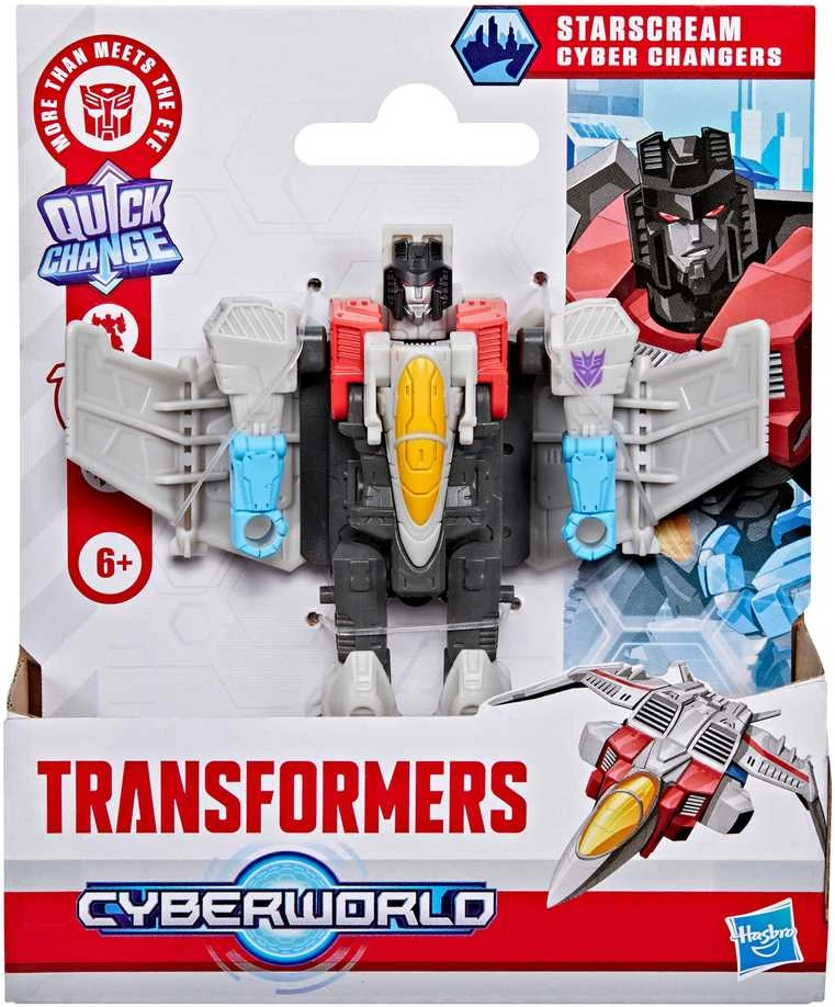 TRANSFORMERS TRANSFORMERIAI Cyberworld Figūrėlė Cyber Changers, 10 cm