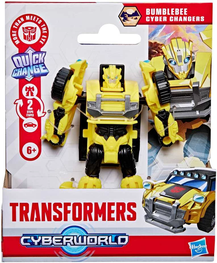 TRANSFORMERS TRANSFORMERIAI Cyberworld Figūrėlė Cyber Changers, 10 cm
