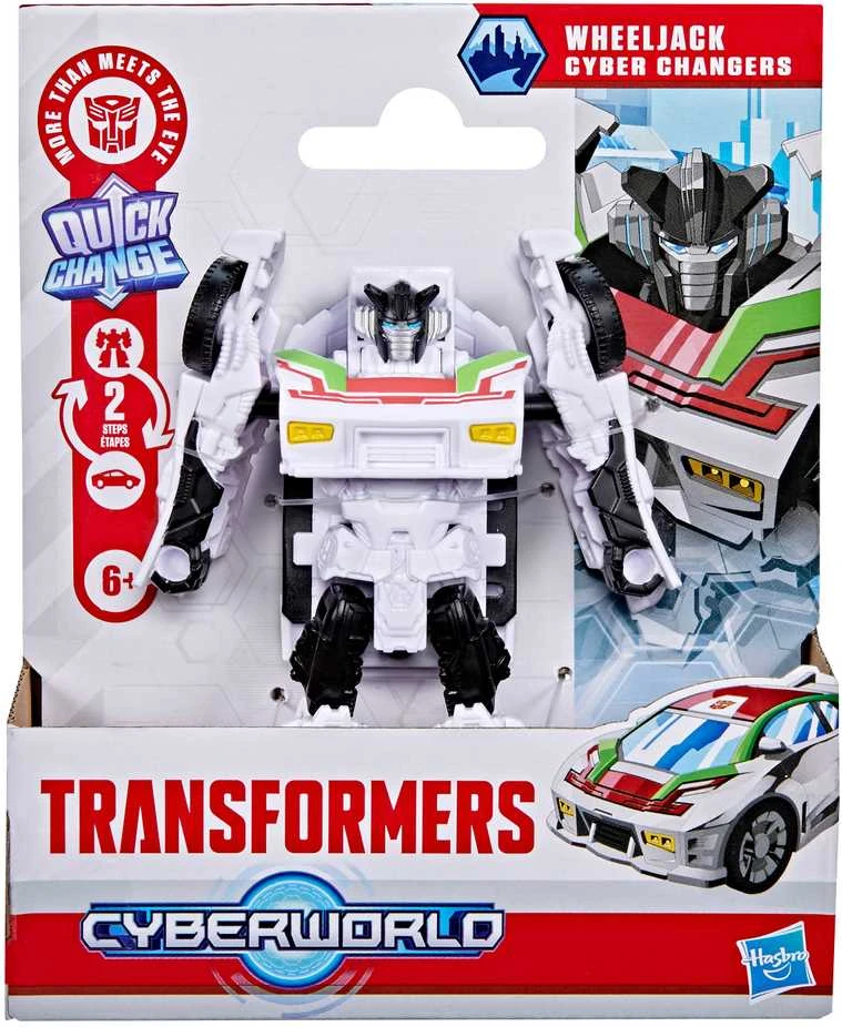 TRANSFORMERS TRANSFORMERIAI Cyberworld Figūrėlė Cyber Changers, 10 cm