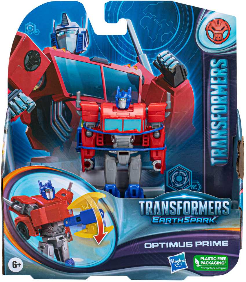 TRANSFORMERS EARTHSPARK kovotojas Optimus Praimas 12,5 cm