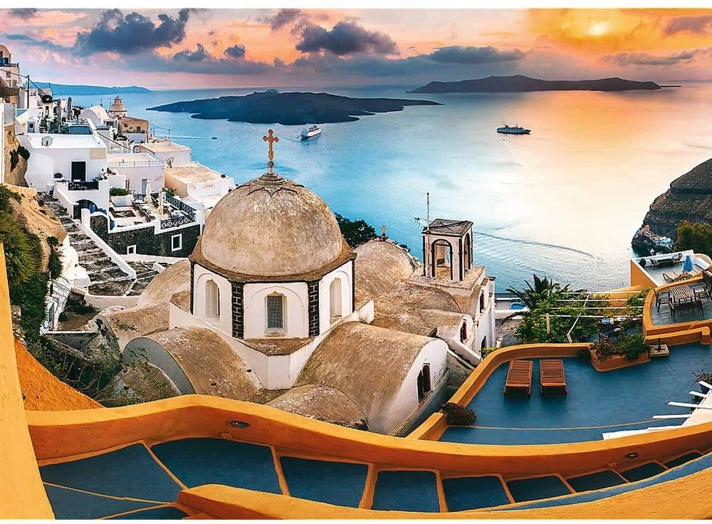 Trefl Dėlionė 1000 vnt. - Santorini
