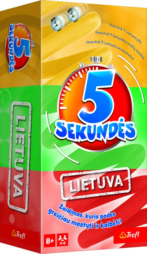 Stalo žaidimas TREFL 5 sekundės: Lietuva