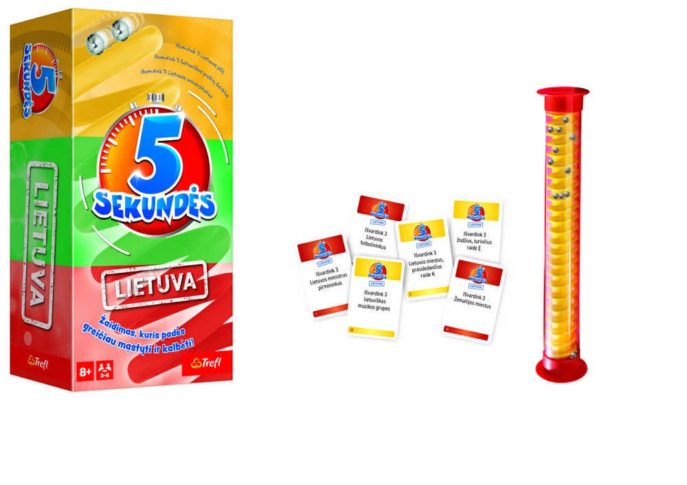 Stalo žaidimas TREFL 5 sekundės: Lietuva
