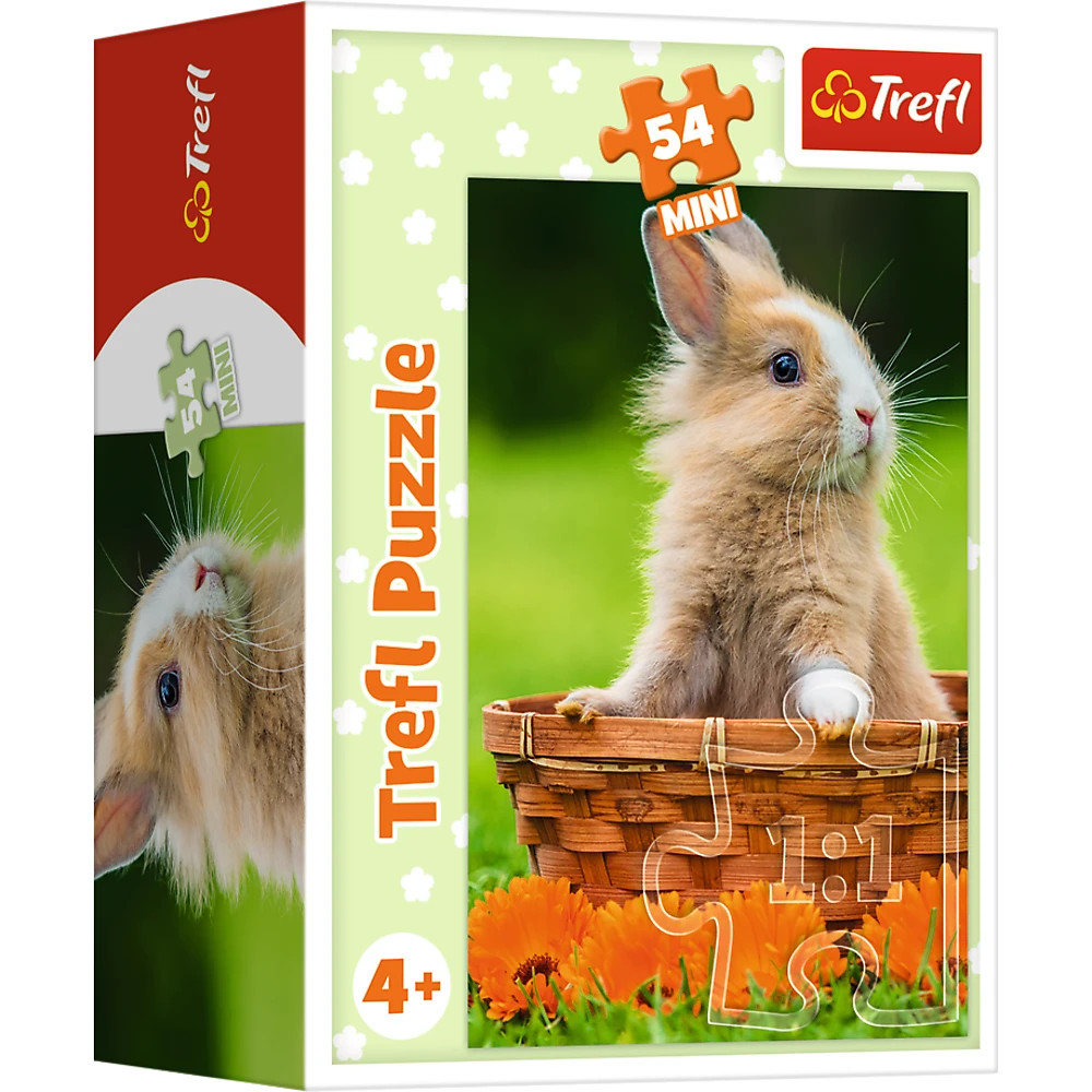 Trefl Dėlionė 54 vnt. - Mieli gyvūnai