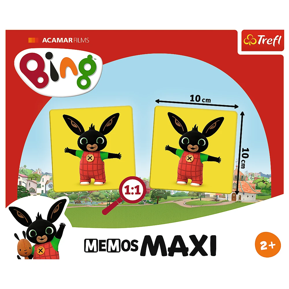 Trefl Atmintį lavinantis stalo žaidimas „Bing“