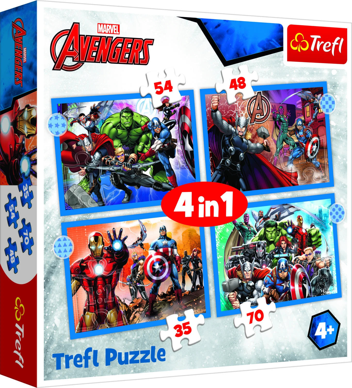 Trefl Dėlionė 207 vnt. - Keršytojai (The Avengers)