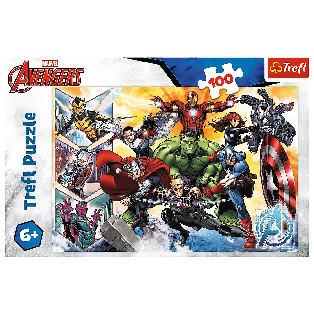 Trefl Dėlionė 100 vnt. - Keršytojai (The Avengers)