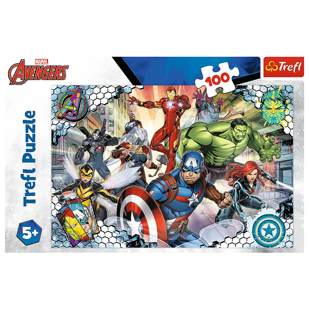 Trefl Dėlionė 100 vnt. - Keršytojai (The Avengers)