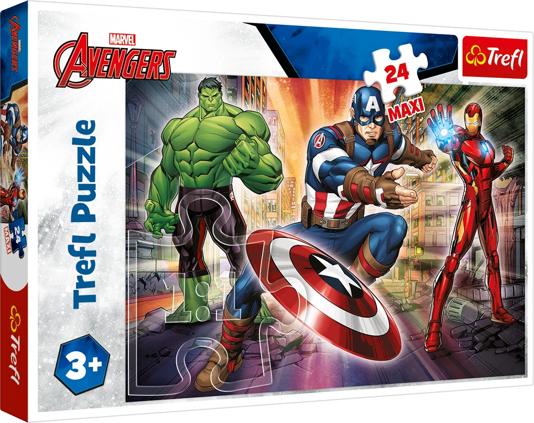 Trefl Dėlionė 24 vnt. - Keršytojai (The Avengers)