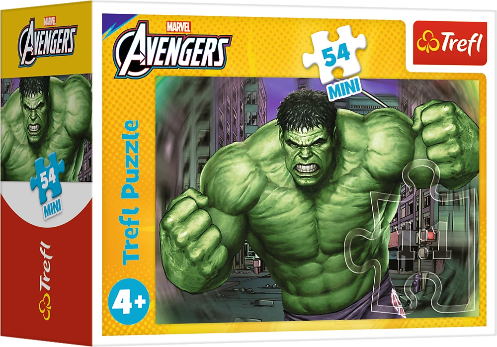 TREFL AVENGERS mini dėlionė „Keršytojai“ 54 det.