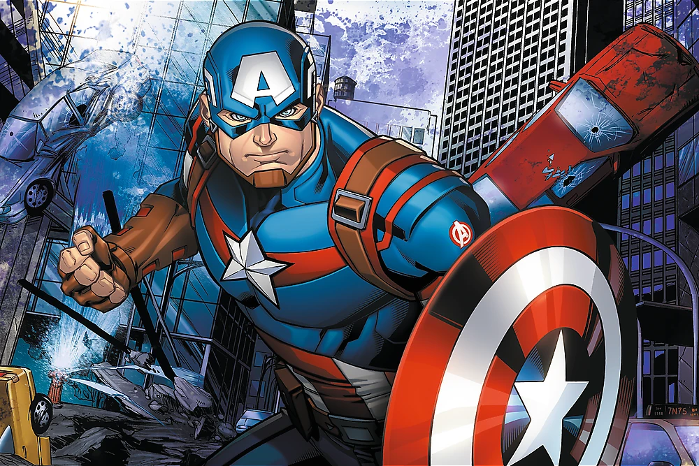 TREFL AVENGERS mini dėlionė „Keršytojai“ 54 det.