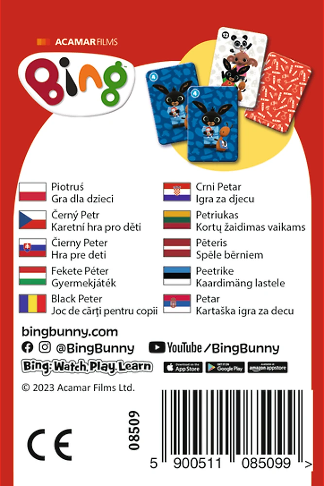 BING TREFL Kortų žaidimas