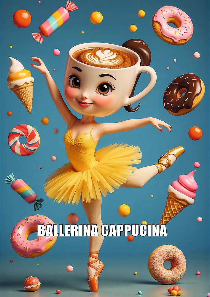 TREFL BRAINROT Dėlionė „Ballerina Cappucina“, 200 det.