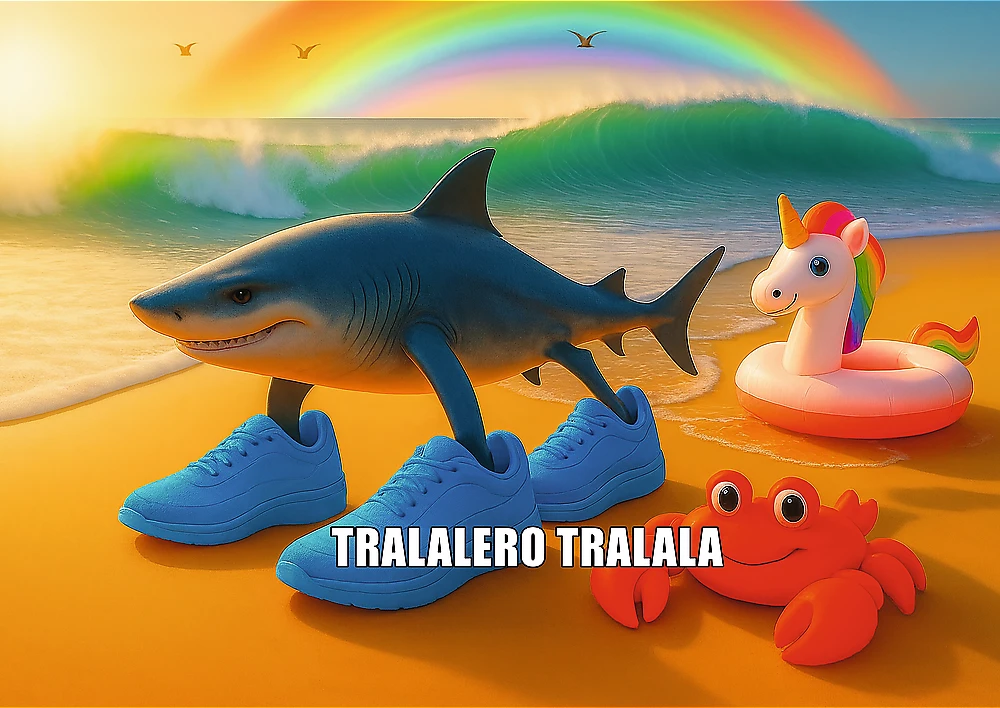 TREFL BRAINROT Dėlionė „Tralalero Tralala“, 200 det.