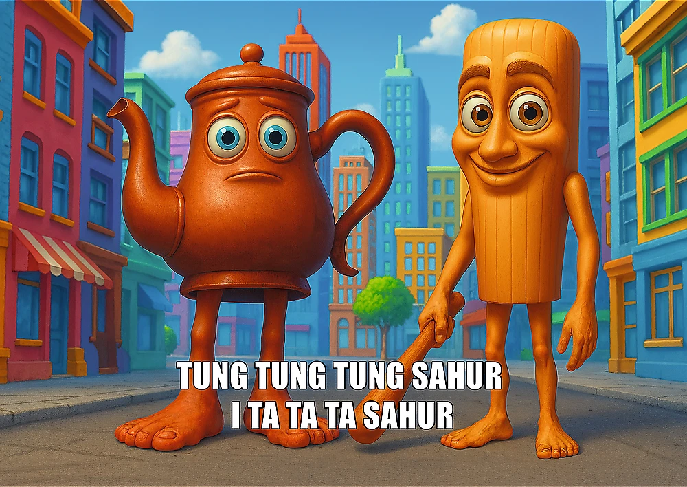 TREFL BRAINROT Dėlionė „Tung Tung Sahur“, 200 det.