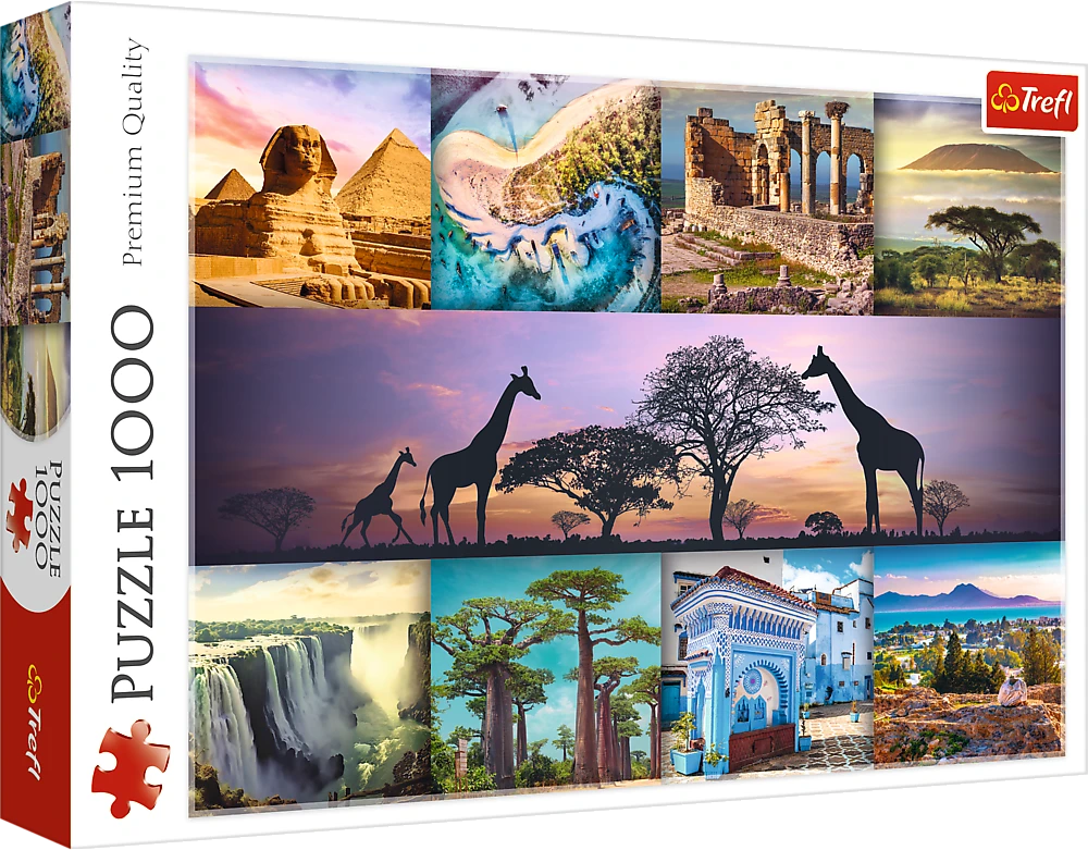 Trefl Dėlionė 1000 vnt. - Afrika